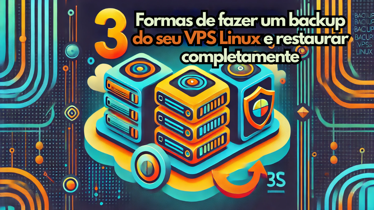 3 formas de fazer um backup completo do seu VPS Linux – Como restaurar depois
